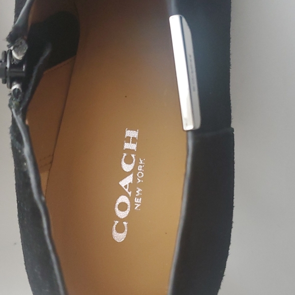 Coach Senca Snake Ankle Bootie Heels - Picture 5 of 9